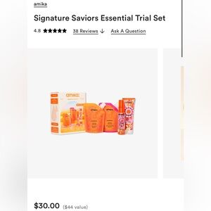 Amika Signature Saviors Set